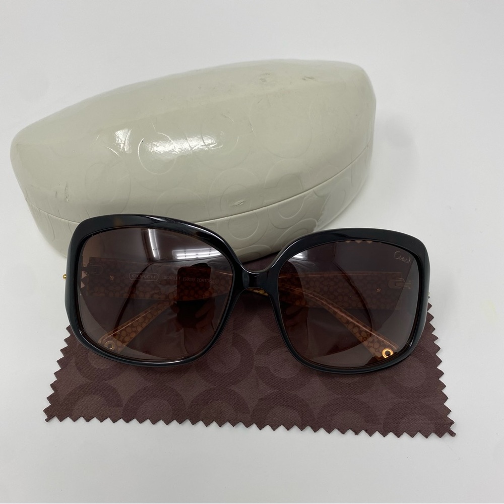 Coach Sunglasses + Case and Cloth
